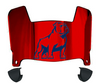 Samford Bulldogs Mini Football Helmet Visor Shield w/ Clips - PICK VISOR & LOGO COLOR