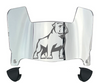 Samford Bulldogs Mini Football Helmet Visor Shield w/ Clips - PICK VISOR & LOGO COLOR