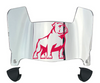 Samford Bulldogs Mini Football Helmet Visor Shield w/ Clips - PICK VISOR & LOGO COLOR