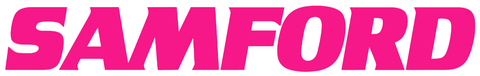 Samford Bulldogs Hot Pink Team Name Logo Premium DieCut Vinyl Decal PICK SIZE