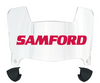 Samford Bulldogs Mini Football Helmet Visor Shield w/ Clips - PICK VISOR & LOGO COLOR
