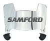 Samford Bulldogs Mini Football Helmet Visor Shield w/ Clips - PICK VISOR & LOGO COLOR
