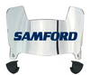 Samford Bulldogs Mini Football Helmet Visor Shield w/ Clips - PICK VISOR & LOGO COLOR