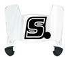 Samford Bulldogs Mini Football Helmet Visor Shield w/ Clips - PICK VISOR & LOGO COLOR