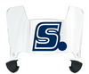 Samford Bulldogs Mini Football Helmet Visor Shield w/ Clips - PICK VISOR & LOGO COLOR