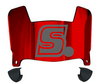 Samford Bulldogs Mini Football Helmet Visor Shield w/ Clips - PICK VISOR & LOGO COLOR