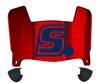 Samford Bulldogs Mini Football Helmet Visor Shield w/ Clips - PICK VISOR & LOGO COLOR