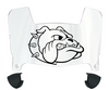 Samford Bulldogs Mini Football Helmet Visor Shield w/ Clips - PICK VISOR & LOGO COLOR