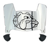 Samford Bulldogs Mini Football Helmet Visor Shield w/ Clips - PICK VISOR & LOGO COLOR