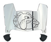 Samford Bulldogs Mini Football Helmet Visor Shield w/ Clips - PICK VISOR & LOGO COLOR
