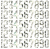 San Diego Padres Baseball Helmet Jersey Style Vinyl Number Decal Sheet Set of 50 #0-9 - Pick Color & Size