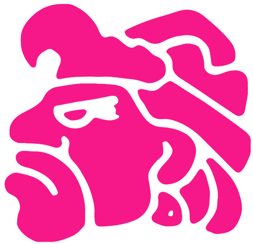 San Diego State Aztecs Hot Pink Retro Throwback Logo Premium DieCut Vinyl Decal PICK SIZE