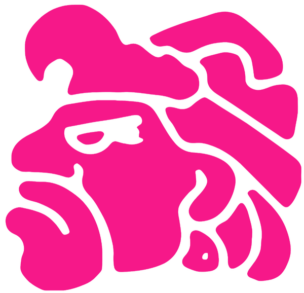 San Diego State Aztecs Hot Pink Retro Throwback Logo Premium DieCut Vinyl Decal PICK SIZE