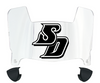 San Diego Toreros Mini Football Helmet Visor Shield w/ Clips - PICK VISOR & LOGO COLOR
