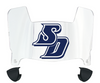 San Diego Toreros Mini Football Helmet Visor Shield w/ Clips - PICK VISOR & LOGO COLOR
