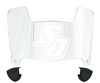 San Diego Toreros Mini Football Helmet Visor Shield w/ Clips - PICK VISOR & LOGO COLOR