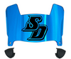 San Diego Toreros Mini Football Helmet Visor Shield w/ Clips - PICK VISOR & LOGO COLOR