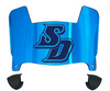 San Diego Toreros Mini Football Helmet Visor Shield w/ Clips - PICK VISOR & LOGO COLOR