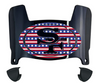 San Francisco 49ers Limited Edition Mini Football Helmet Visor Shield w/ Clips - PICK VISOR & LOGO COLOR