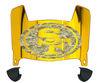San Francisco 49ers Limited Edition Mini Football Helmet Visor Shield w/ Clips - PICK VISOR & LOGO COLOR