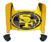 San Francisco 49ers Limited Edition Mini Football Helmet Visor Shield w/ Clips - PICK VISOR & LOGO COLOR