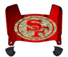 San Francisco 49ers Limited Edition Mini Football Helmet Visor Shield w/ Clips - PICK VISOR & LOGO COLOR