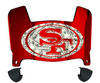 San Francisco 49ers Limited Edition Mini Football Helmet Visor Shield w/ Clips - PICK VISOR & LOGO COLOR
