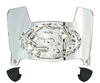 San Francisco 49ers Limited Edition Mini Football Helmet Visor Shield w/ Clips - PICK VISOR & LOGO COLOR