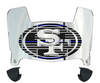 San Francisco 49ers Limited Edition Mini Football Helmet Visor Shield w/ Clips - PICK VISOR & LOGO COLOR