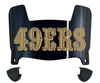 San Francisco 49ers Retro Throwback Mini Football Helmet Visor Shield w/ Clips - PICK VISOR & LOGO COLOR