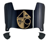 San Francisco 49ers Retro Throwback Mini Football Helmet Visor Shield w/ Clips - PICK VISOR & LOGO COLOR