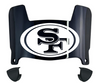 San Francisco 49ers Mini Football Helmet Visor Shield w/ Clips - PICK VISOR & LOGO COLOR