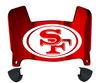 San Francisco 49ers Mini Football Helmet Visor Shield w/ Clips - PICK VISOR & LOGO COLOR