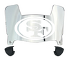 San Francisco 49ers Mini Football Helmet Visor Shield w/ Clips - PICK VISOR & LOGO COLOR