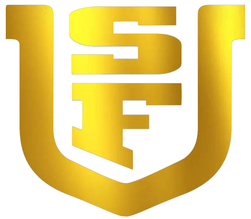 San Francisco Dons GOLD CHROME MIRROR Team Logo Premium DieCut Vinyl Decal PICK SIZE