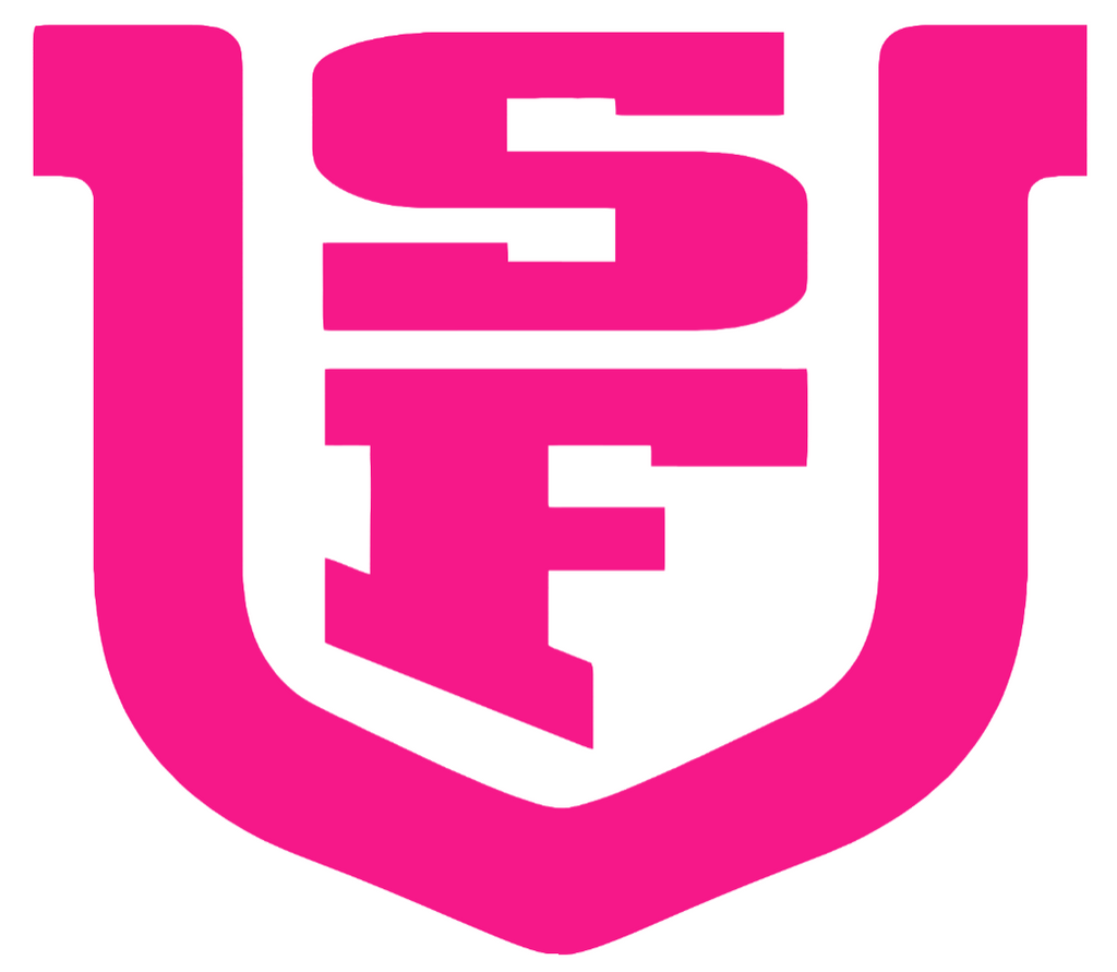 San Francisco Dons Hot Pink Team Logo Premium DieCut Vinyl Decal PICK SIZE