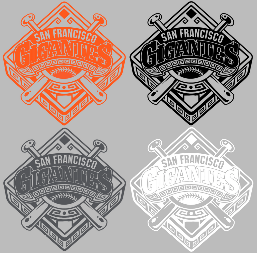 San Francisco Giants Gigantes Alternate Logo Premium DieCut Vinyl Decal PICK COLOR & SIZE