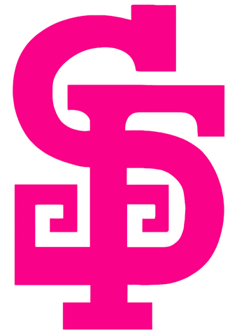 San Francisco Giants Hot Pink Gigantes SF Logo Premium DieCut Vinyl Decal PICK SIZE