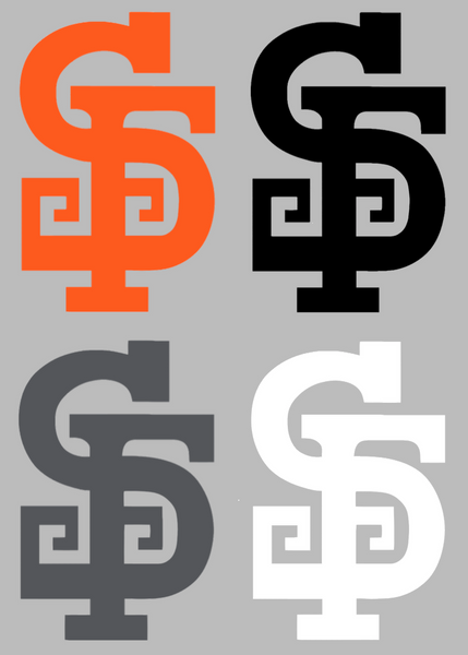 San Francisco Giants Gigantes SF Logo Premium DieCut Vinyl Decal PICK COLOR & SIZE