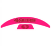 San Fransisco 49ers MIDI Mid Size SpeedFlex Football Helmet Front & Back Bumper Decal Set - Pick Color