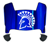 San Jose State Spartans Mini Football Helmet Visor Shield w/ Clips - PICK VISOR & LOGO COLOR