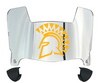 San Jose State Spartans Mini Football Helmet Visor Shield w/ Clips - PICK VISOR & LOGO COLOR