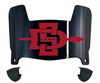 San Diego State Aztecs Mini Football Helmet Visor Shield w/ Clips - PICK VISOR & LOGO COLOR