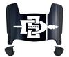 San Diego State Aztecs Mini Football Helmet Visor Shield w/ Clips - PICK VISOR & LOGO COLOR