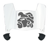 San Diego State Aztecs Mini Football Helmet Visor Shield w/ Clips - PICK VISOR & LOGO COLOR