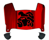 San Diego State Aztecs Mini Football Helmet Visor Shield w/ Clips - PICK VISOR & LOGO COLOR