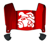 San Diego State Aztecs Mini Football Helmet Visor Shield w/ Clips - PICK VISOR & LOGO COLOR
