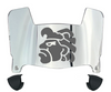 San Diego State Aztecs Mini Football Helmet Visor Shield w/ Clips - PICK VISOR & LOGO COLOR