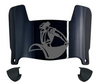 San Diego Toreros Mini Football Helmet Visor Shield w/ Clips - PICK VISOR & LOGO COLOR