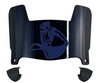 San Diego Toreros Mini Football Helmet Visor Shield w/ Clips - PICK VISOR & LOGO COLOR